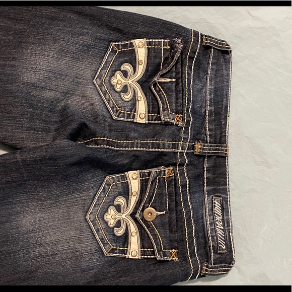 Hydraulic Boot-Cut Low-Rise Ripped Jeans - Picture 5 of 7